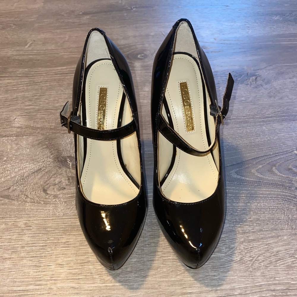 BCBG black heels